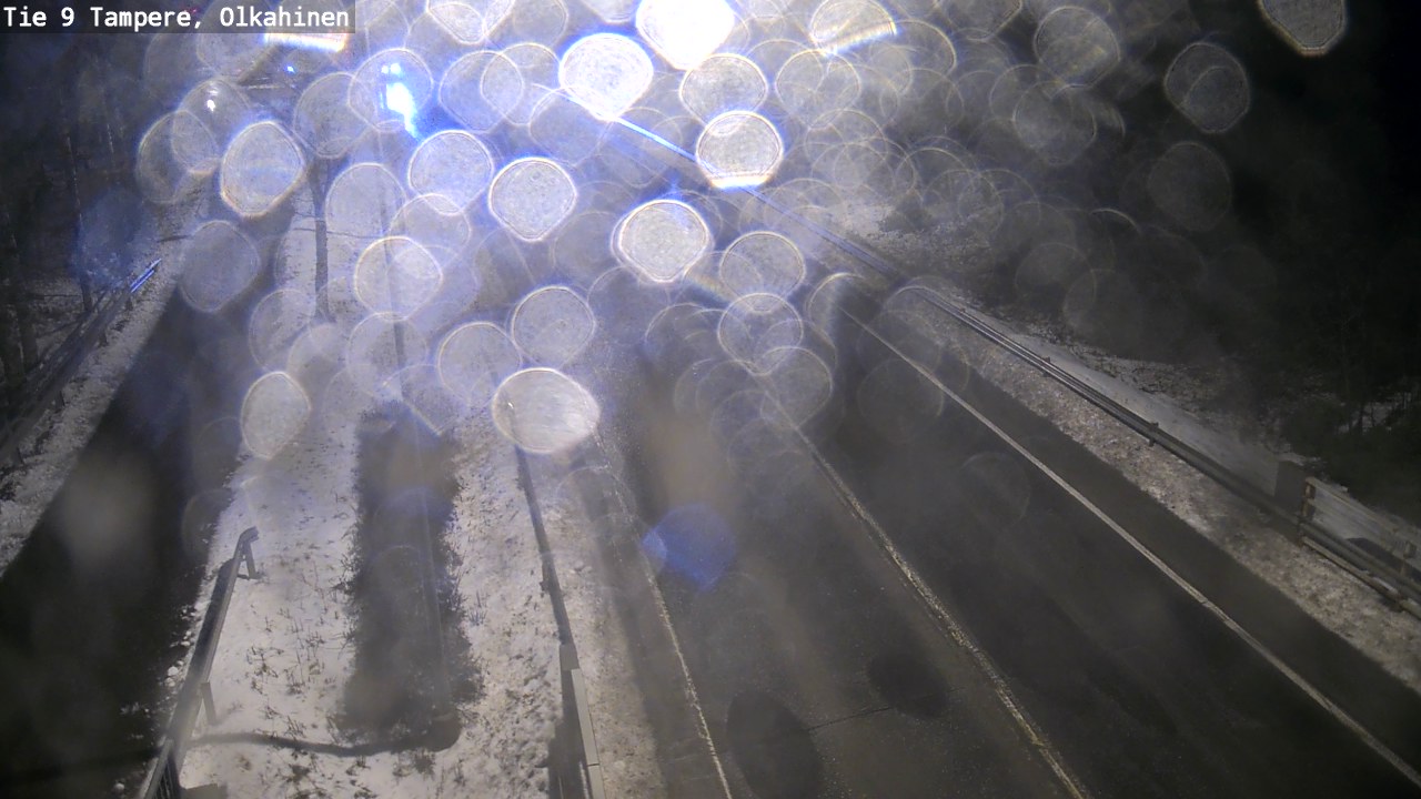 Weather Camera Image Väg 9 Tammerfors, Olkahinen, Tampere, Pirkanmaa