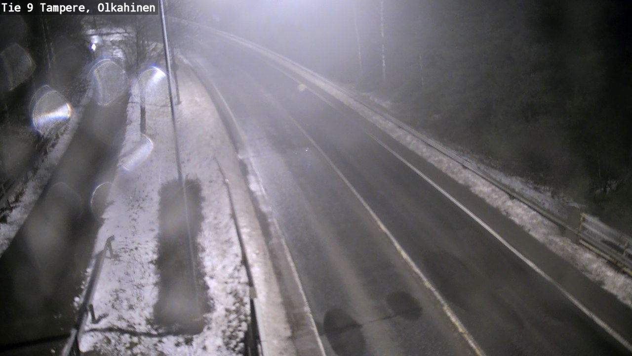Weather Camera Image Väg 9 Tammerfors, Olkahinen, Tampere, Pirkanmaa