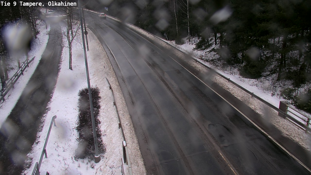 Weather Camera Image Väg 9 Tammerfors, Olkahinen, Tampere, Pirkanmaa