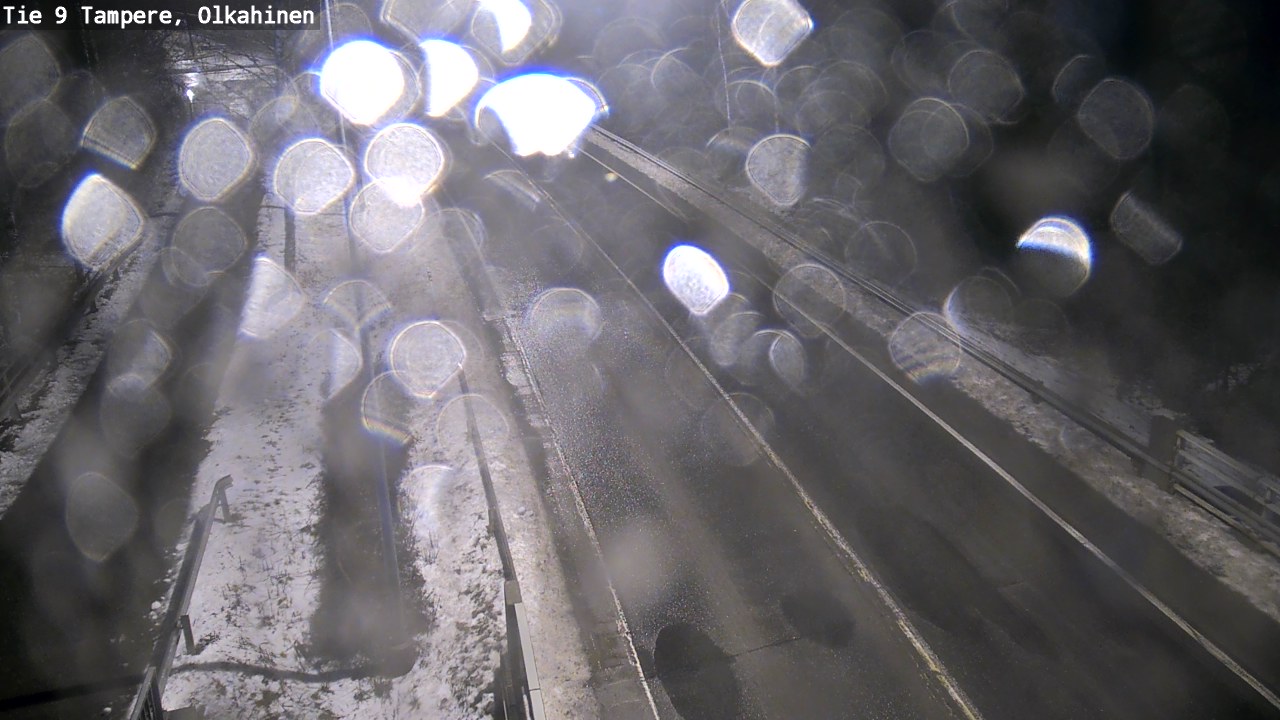 Weather Camera Image Väg 9 Tammerfors, Olkahinen, Tampere, Pirkanmaa