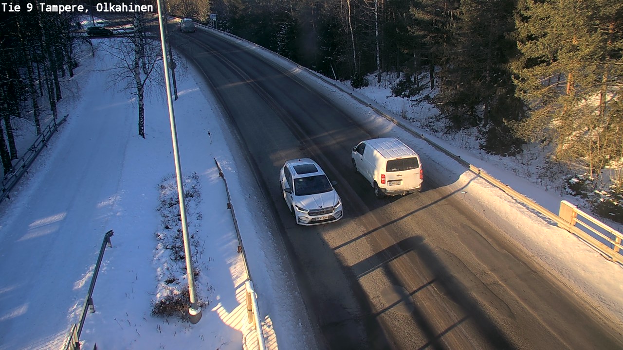 Weather Camera Image Road 9 Tampere, Olkahinen, Tampere, Pirkanmaa