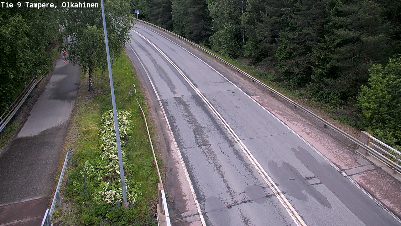 Weather Camera Image Väg 9 Tammerfors, Olkahinen, Tampere, Pirkanmaa