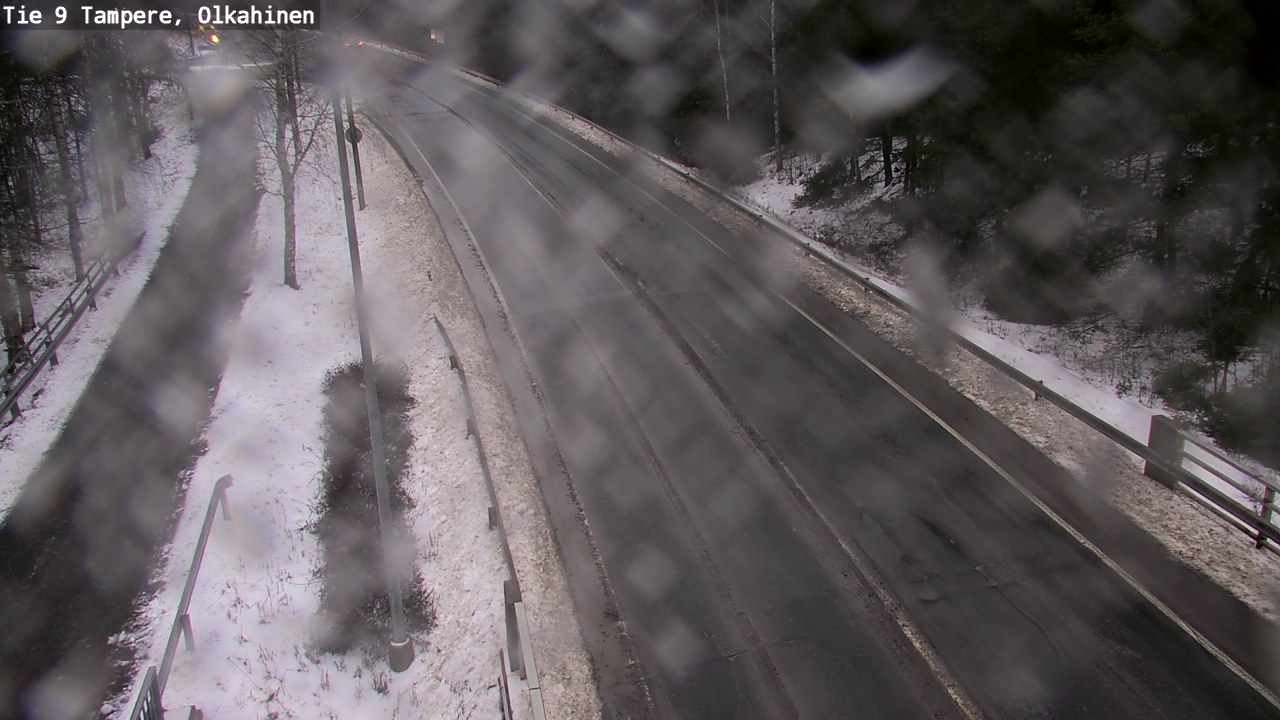Weather Camera Image Väg 9 Tammerfors, Olkahinen, Tampere, Pirkanmaa