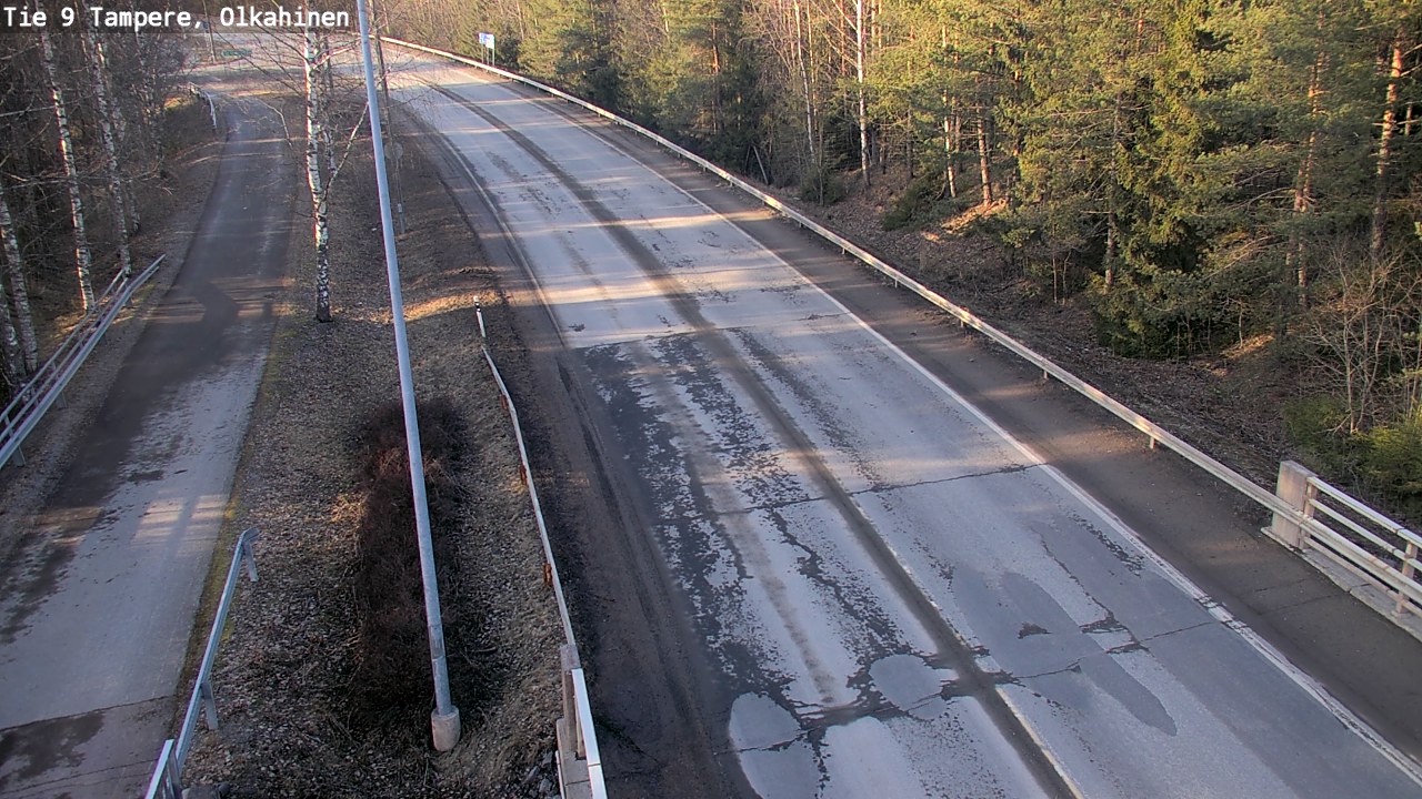 Weather Camera Image Road 9 Tampere, Olkahinen, Tampere, Pirkanmaa