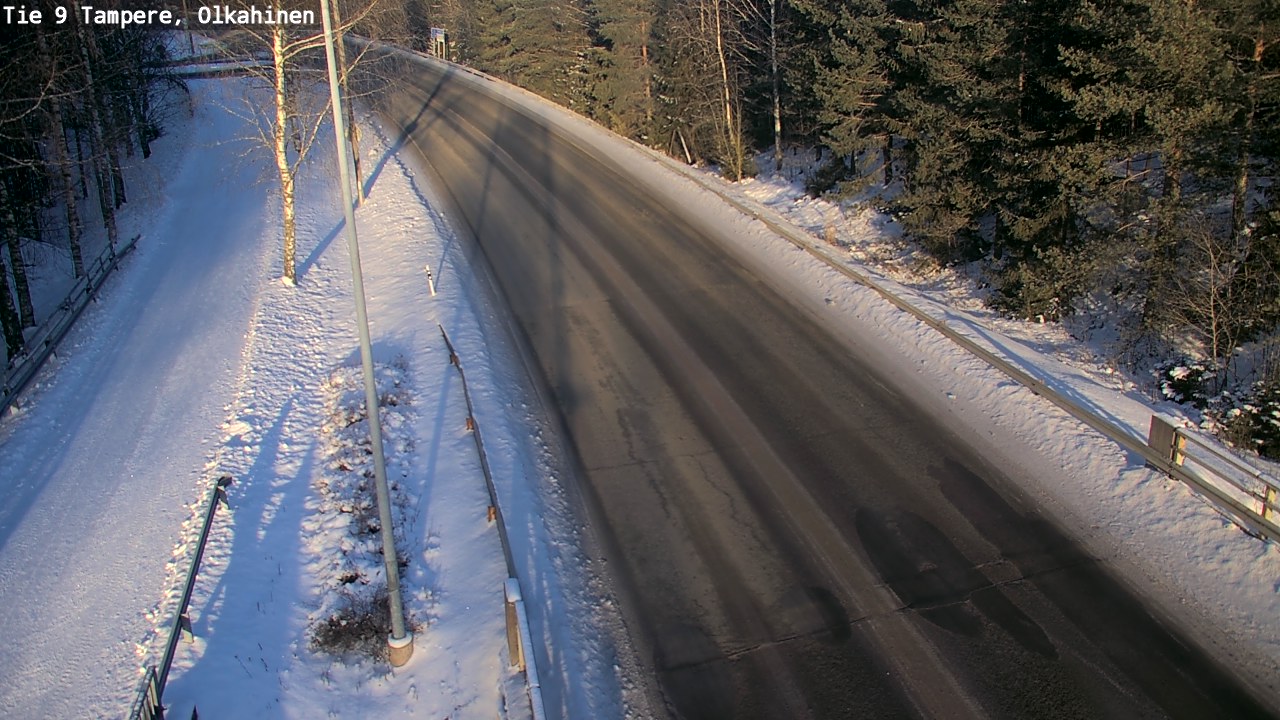 Weather Camera Image Road 9 Tampere, Olkahinen, Tampere, Pirkanmaa