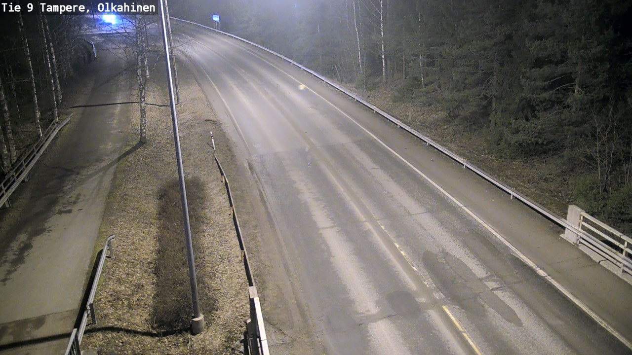 Weather Camera Image Road 9 Tampere, Olkahinen, Tampere, Pirkanmaa