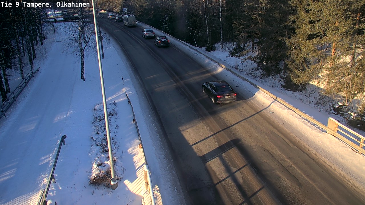 Weather Camera Image Road 9 Tampere, Olkahinen, Tampere, Pirkanmaa