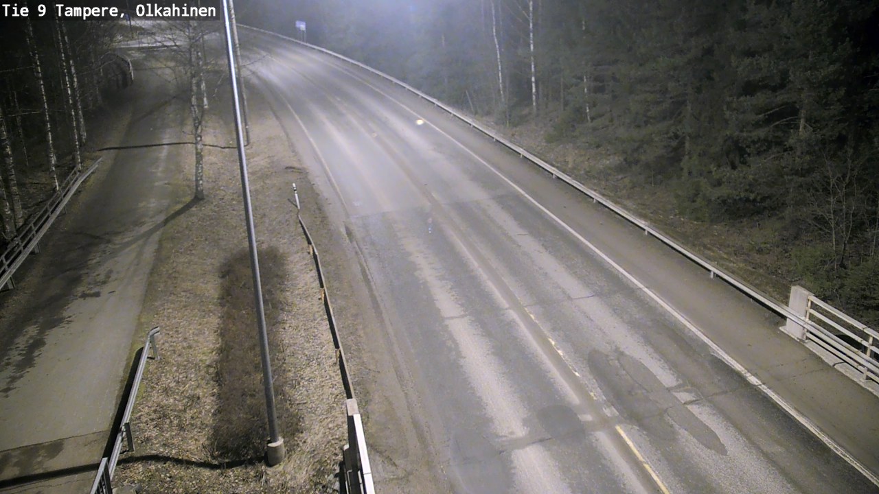 Weather Camera Image Road 9 Tampere, Olkahinen, Tampere, Pirkanmaa
