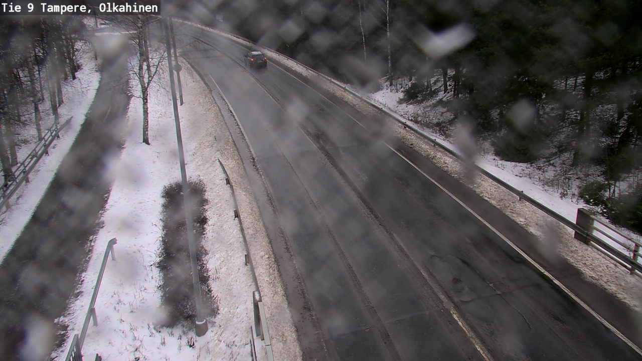 Weather Camera Image Väg 9 Tammerfors, Olkahinen, Tampere, Pirkanmaa