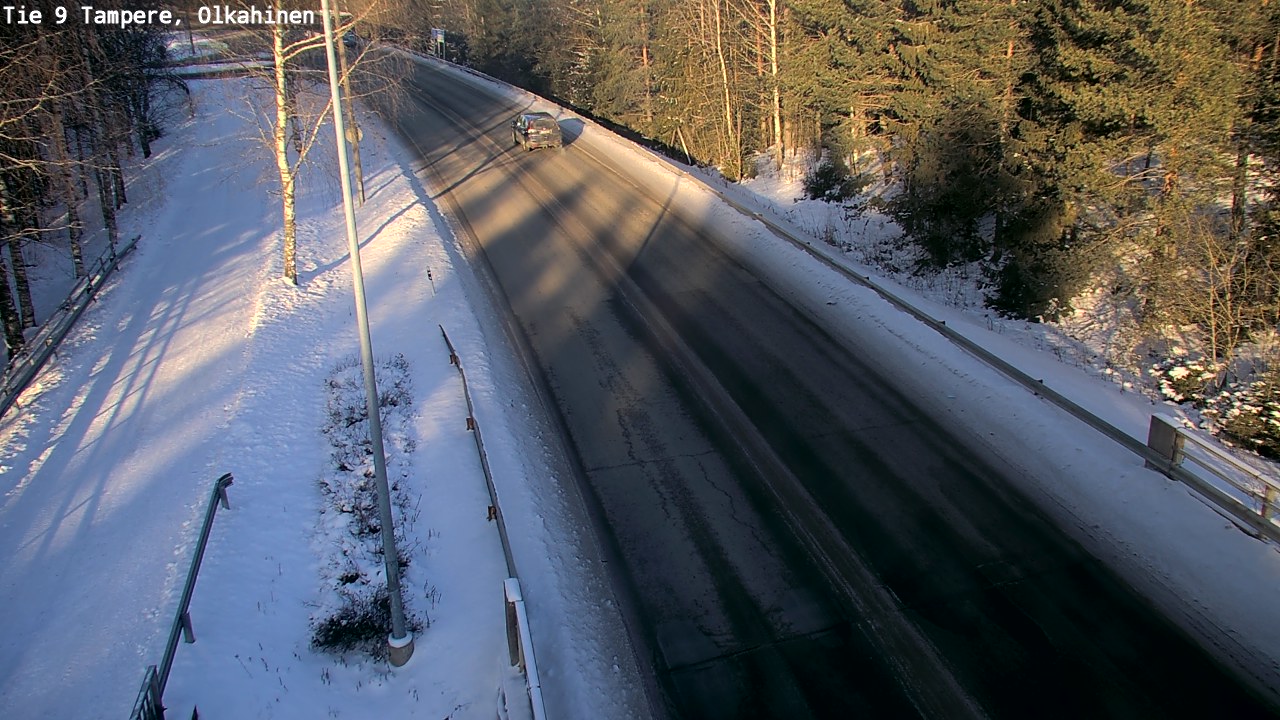Weather Camera Image Road 9 Tampere, Olkahinen, Tampere, Pirkanmaa