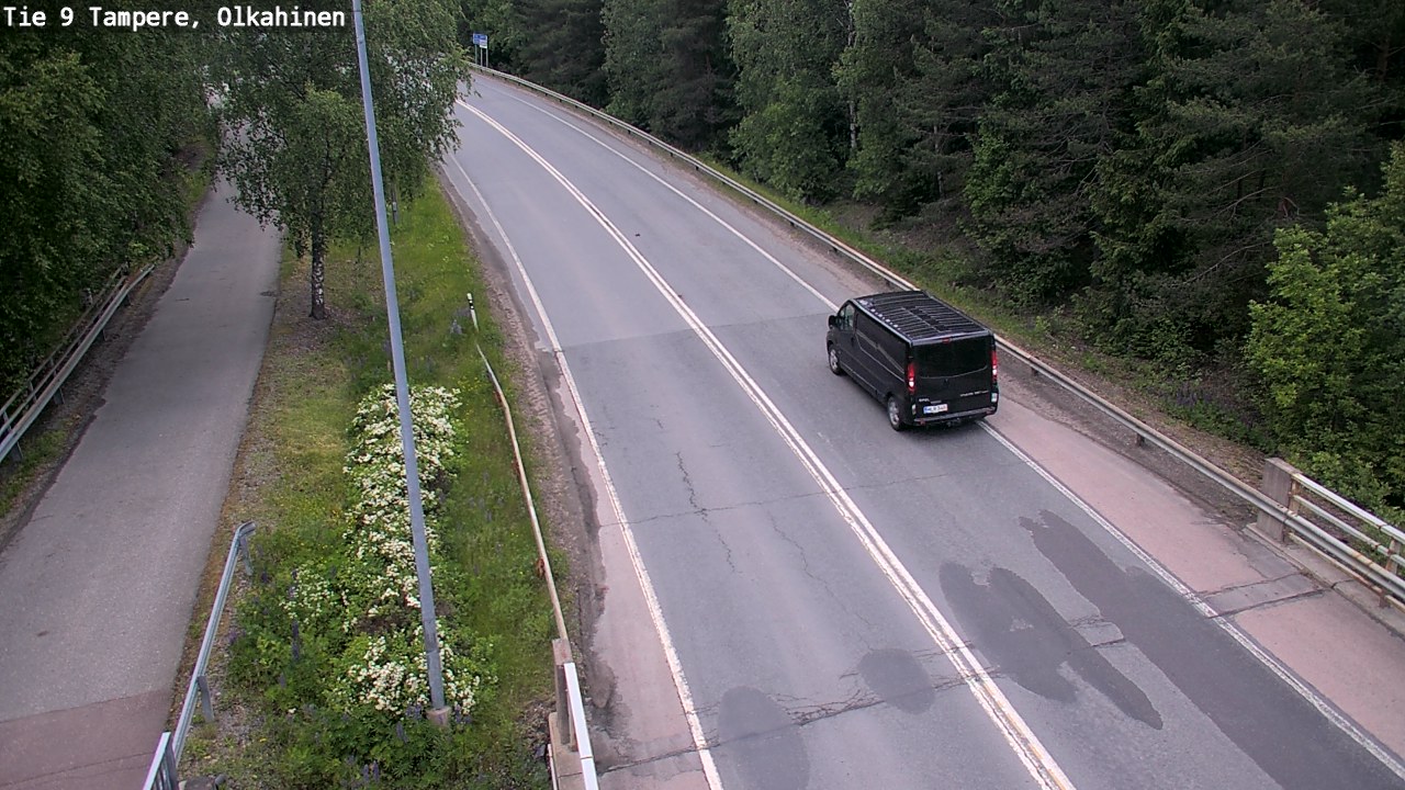 Weather Camera Image Road 9 Tampere, Olkahinen, Tampere, Pirkanmaa