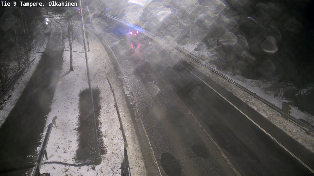 Weather Camera Image Väg 9 Tammerfors, Olkahinen, Tampere, Pirkanmaa
