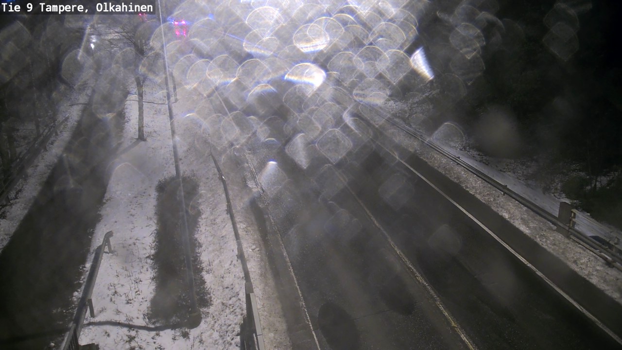Weather Camera Image Väg 9 Tammerfors, Olkahinen, Tampere, Pirkanmaa
