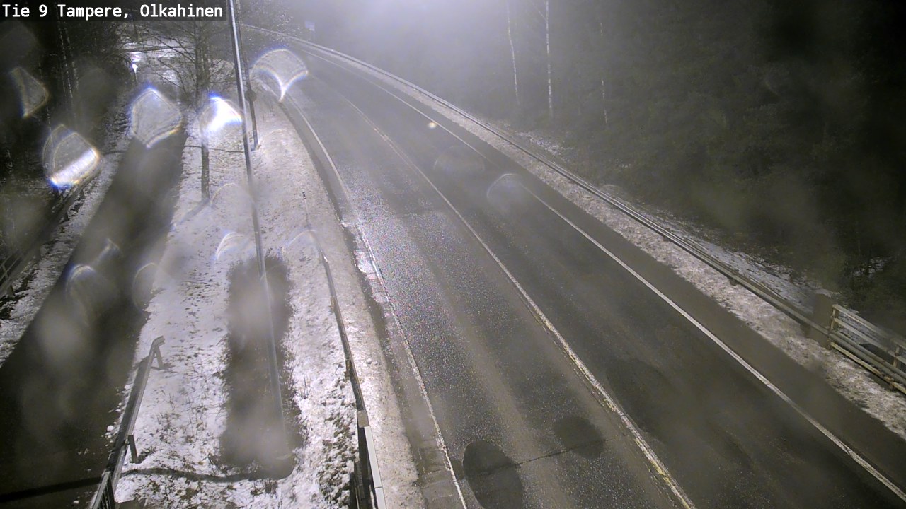 Weather Camera Image Väg 9 Tammerfors, Olkahinen, Tampere, Pirkanmaa