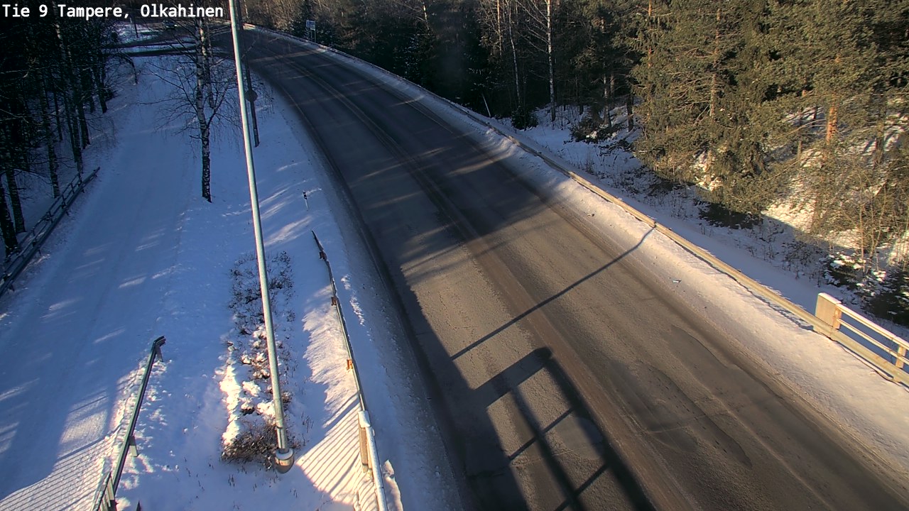 Weather Camera Image Road 9 Tampere, Olkahinen, Tampere, Pirkanmaa