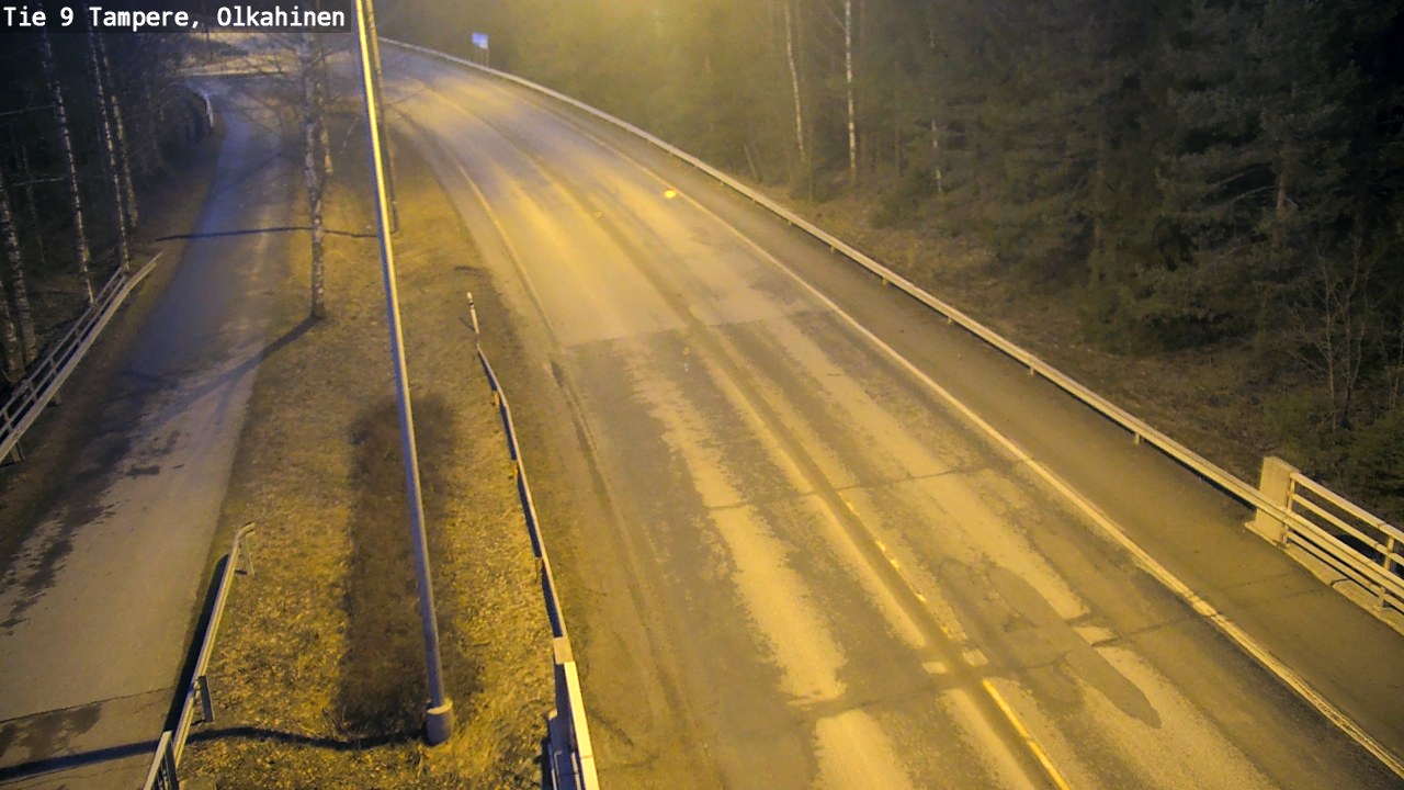 Weather Camera Image Road 9 Tampere, Olkahinen, Tampere, Pirkanmaa