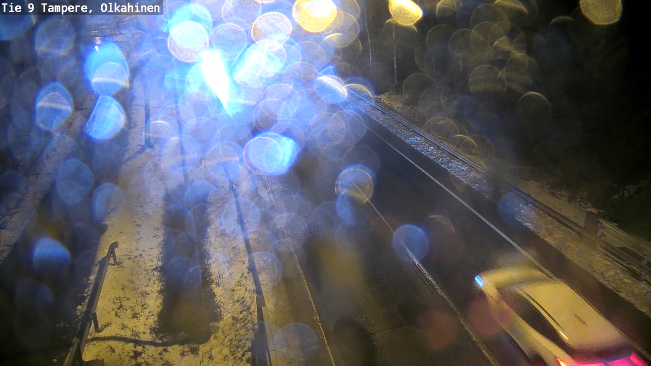 Weather Camera Image Väg 9 Tammerfors, Olkahinen, Tampere, Pirkanmaa