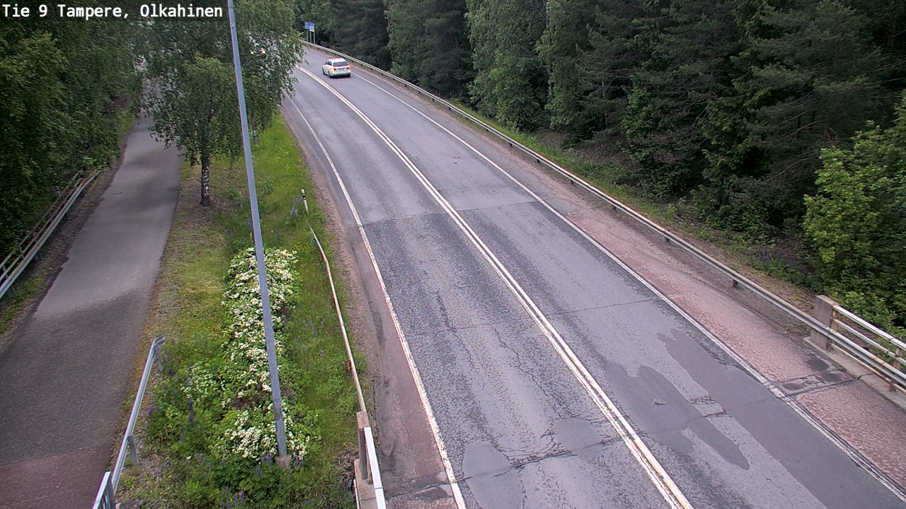 Weather Camera Image Väg 9 Tammerfors, Olkahinen, Tampere, Pirkanmaa