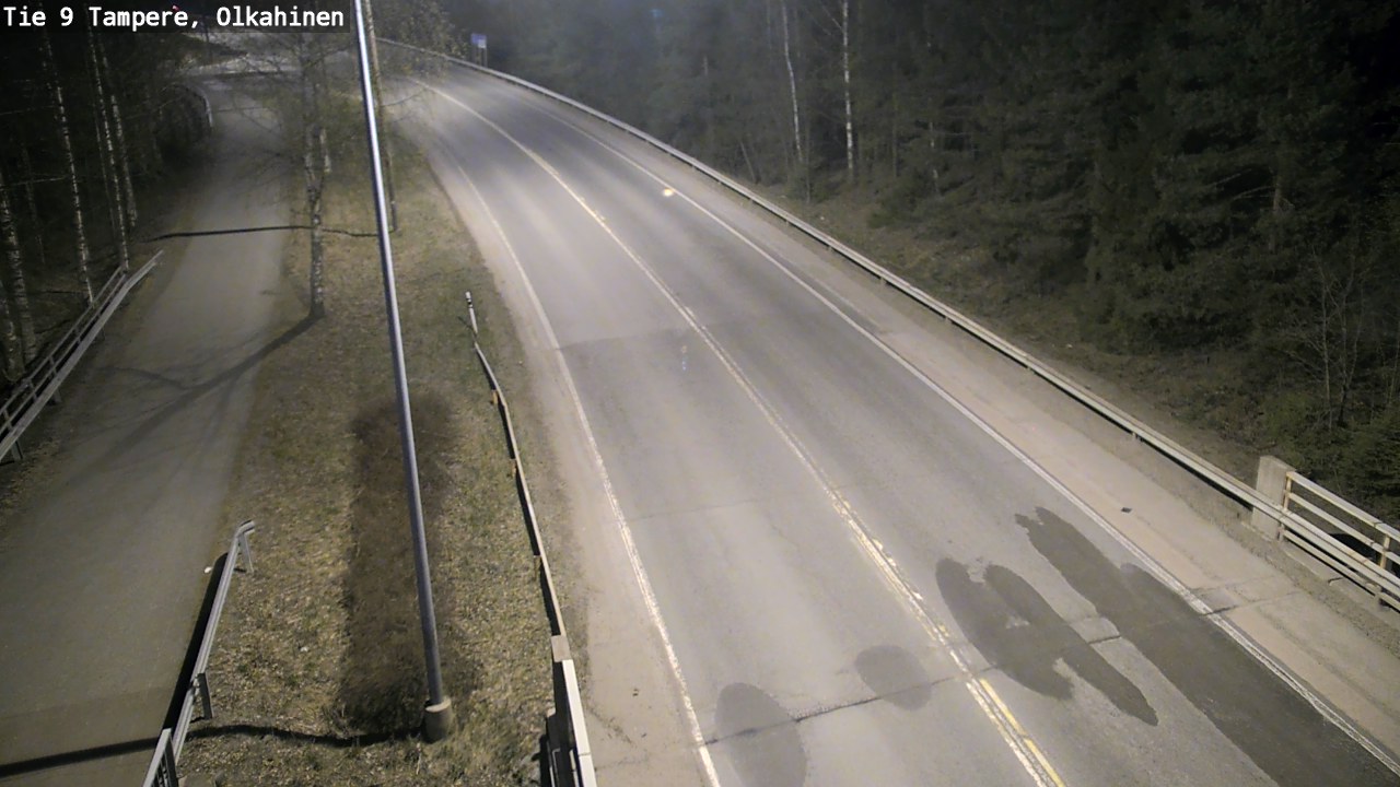 Weather Camera Image Väg 9 Tammerfors, Olkahinen, Tampere, Pirkanmaa