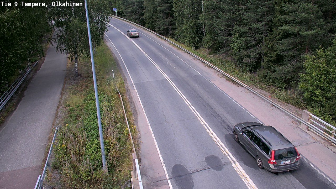 Weather Camera Image Road 9 Tampere, Olkahinen, Tampere, Pirkanmaa