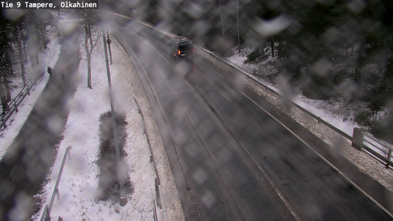 Weather Camera Image Väg 9 Tammerfors, Olkahinen, Tampere, Pirkanmaa