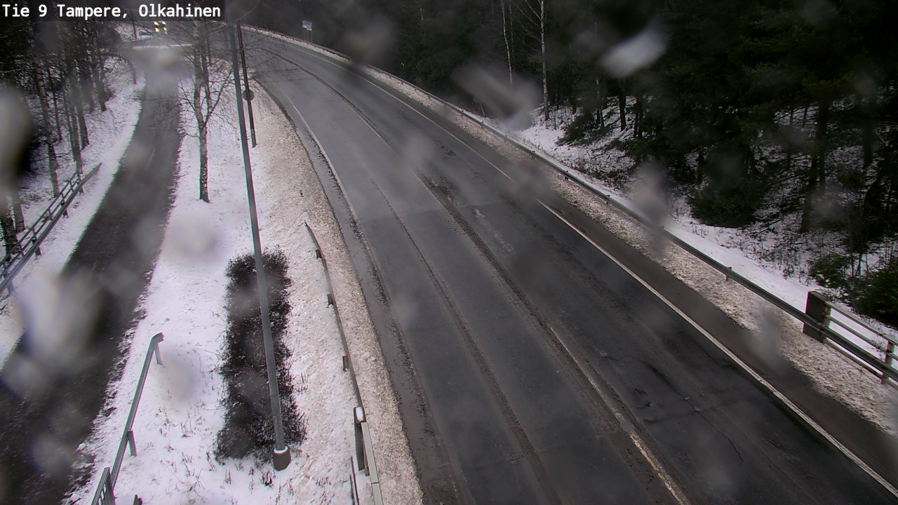 Weather Camera Image Väg 9 Tammerfors, Olkahinen, Tampere, Pirkanmaa