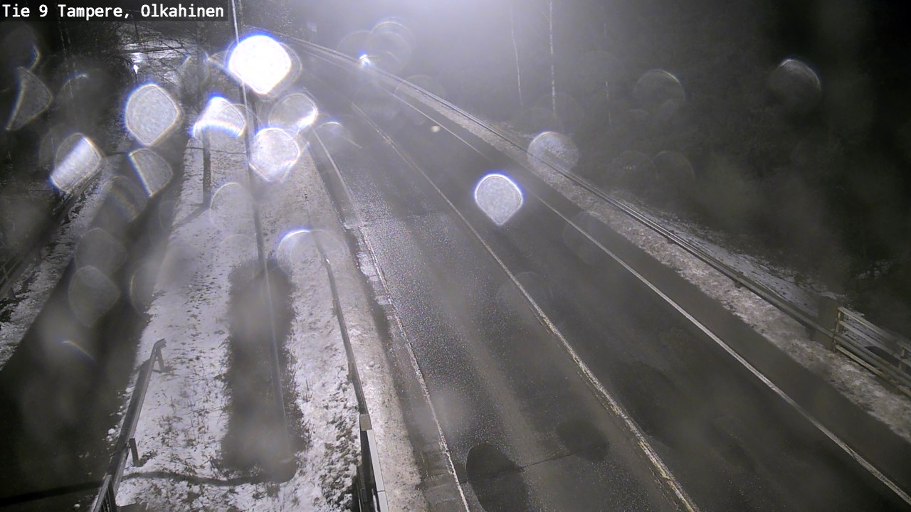 Weather Camera Image Väg 9 Tammerfors, Olkahinen, Tampere, Pirkanmaa