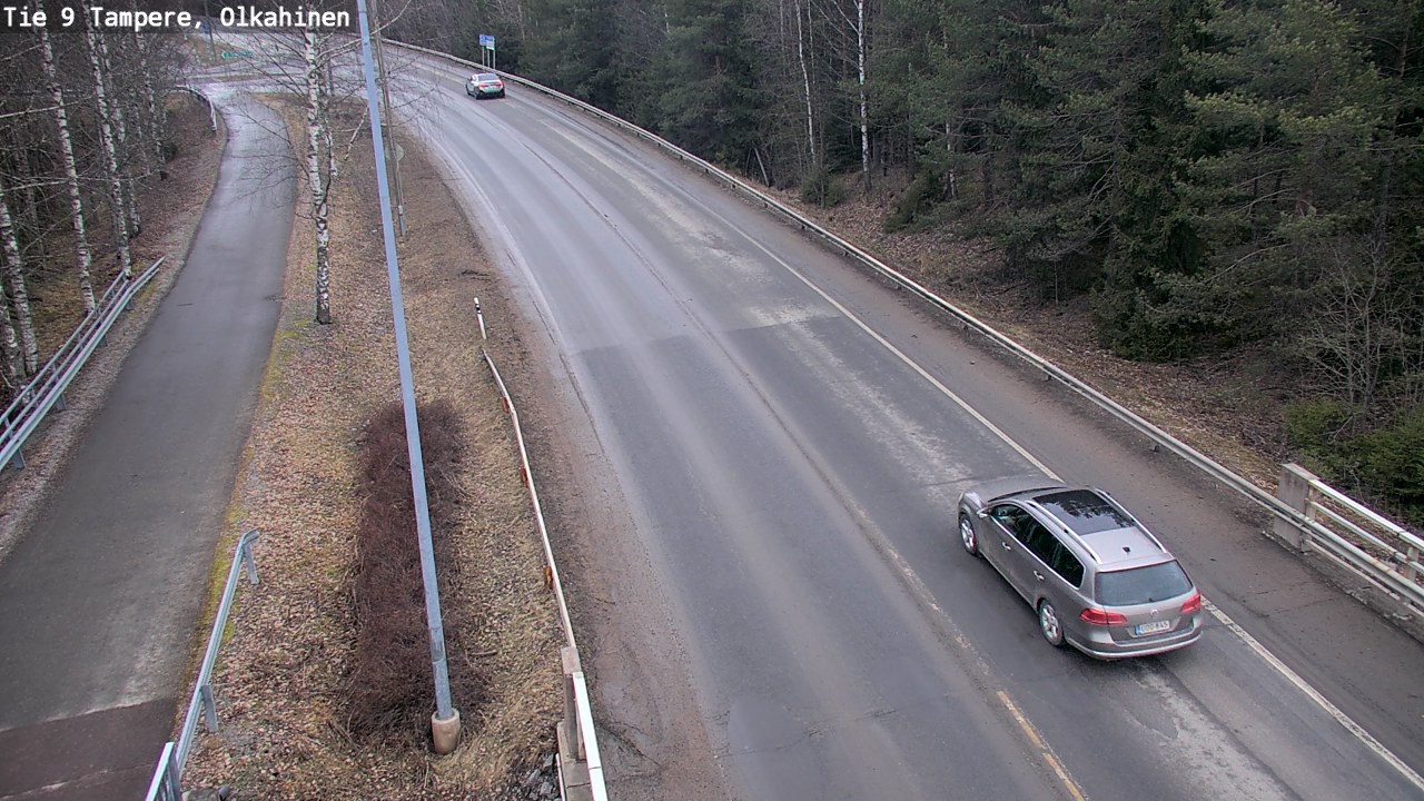 Weather Camera Image Väg 9 Tammerfors, Olkahinen, Tampere, Pirkanmaa