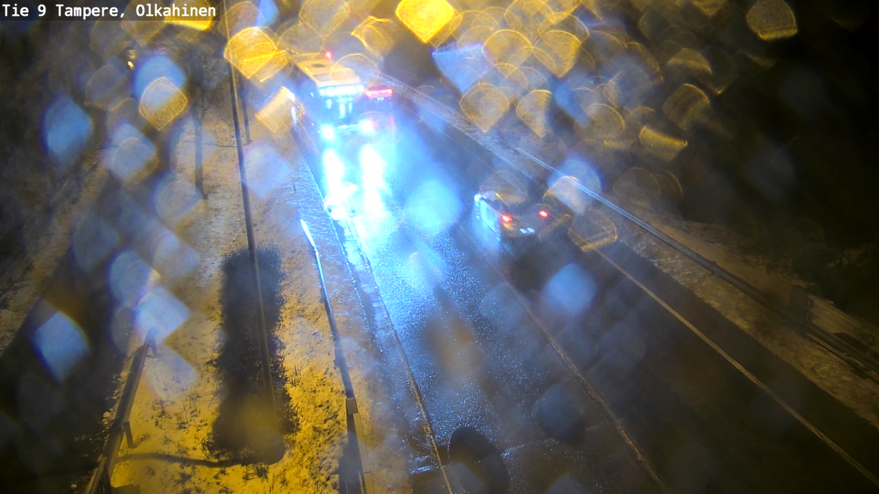 Weather Camera Image Väg 9 Tammerfors, Olkahinen, Tampere, Pirkanmaa