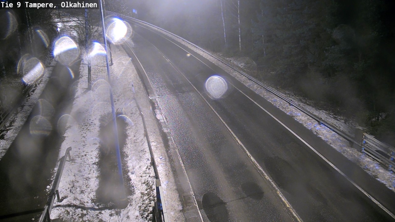 Weather Camera Image Väg 9 Tammerfors, Olkahinen, Tampere, Pirkanmaa