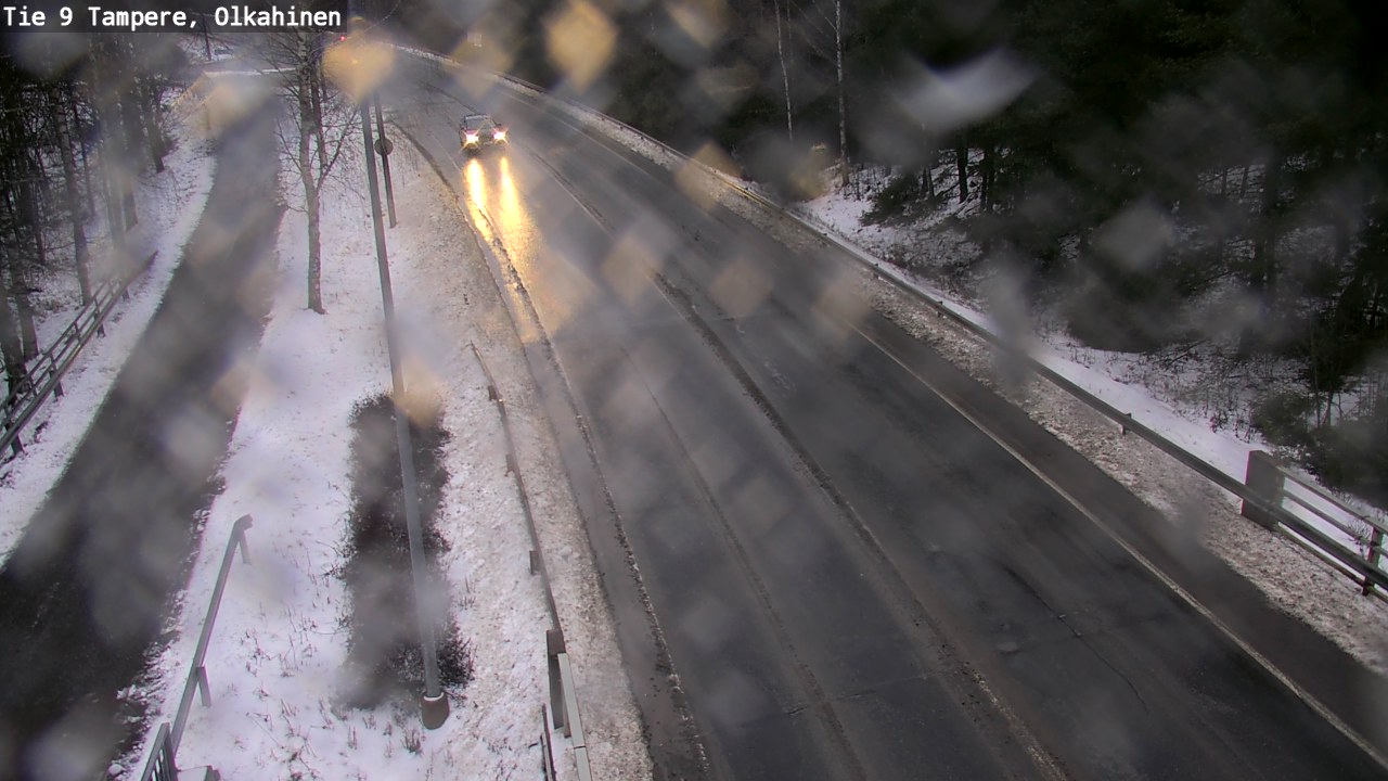 Weather Camera Image Väg 9 Tammerfors, Olkahinen, Tampere, Pirkanmaa