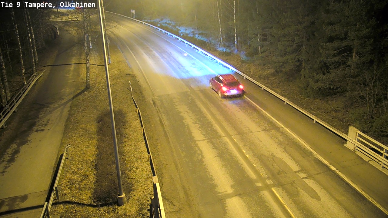 Weather Camera Image Road 9 Tampere, Olkahinen, Tampere, Pirkanmaa