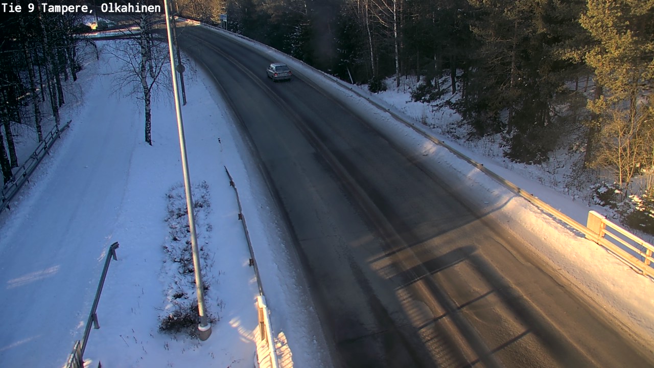 Weather Camera Image Road 9 Tampere, Olkahinen, Tampere, Pirkanmaa