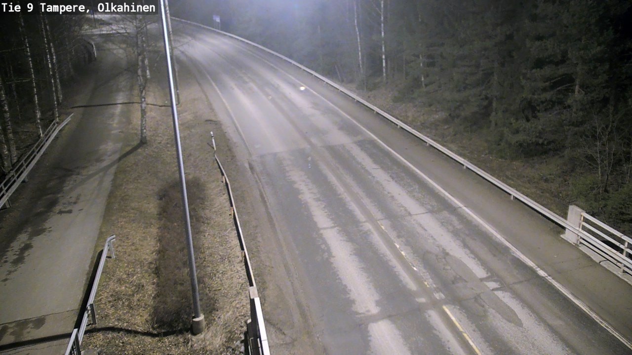 Weather Camera Image Road 9 Tampere, Olkahinen, Tampere, Pirkanmaa