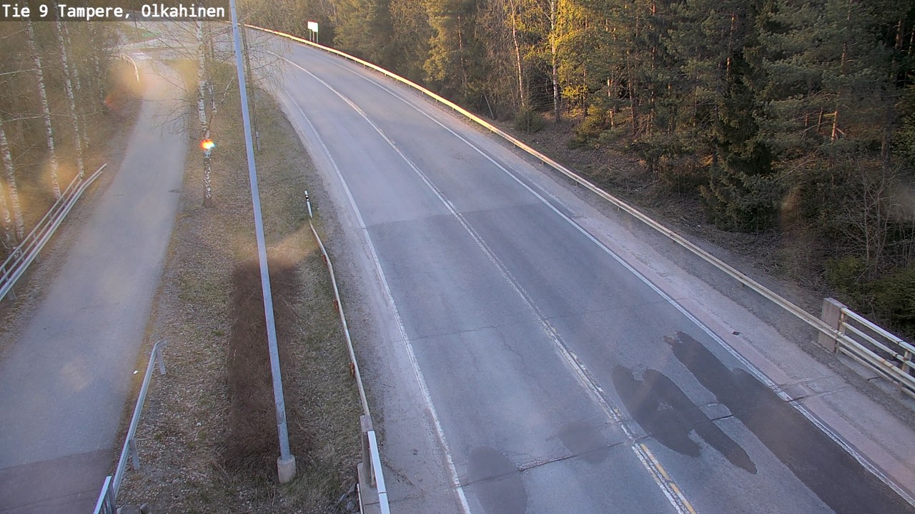 Weather Camera Image Väg 9 Tammerfors, Olkahinen, Tampere, Pirkanmaa