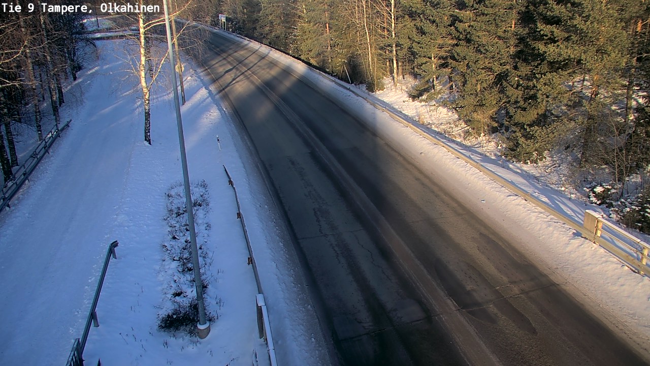 Weather Camera Image Road 9 Tampere, Olkahinen, Tampere, Pirkanmaa