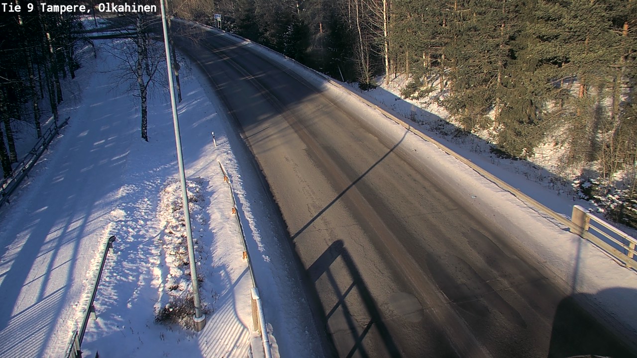 Weather Camera Image Road 9 Tampere, Olkahinen, Tampere, Pirkanmaa