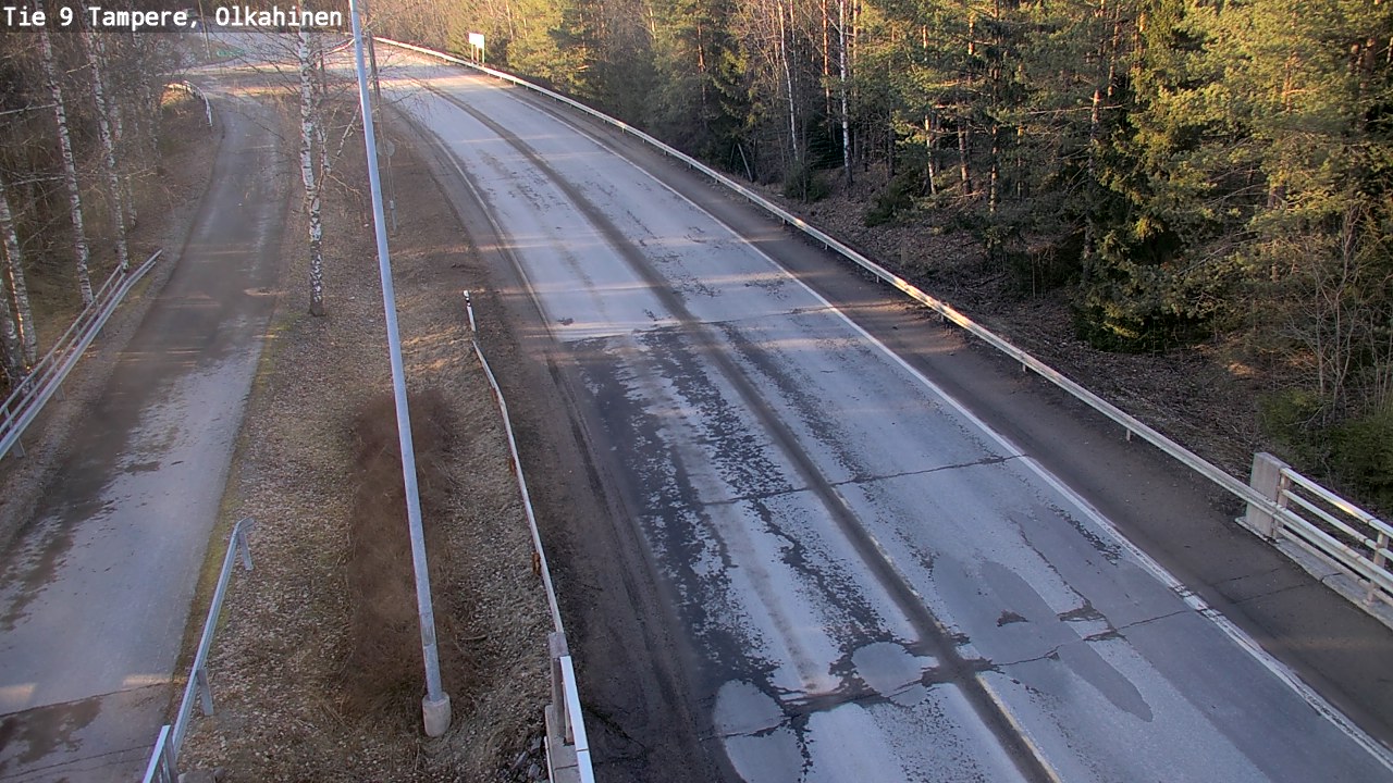 Weather Camera Image Road 9 Tampere, Olkahinen, Tampere, Pirkanmaa