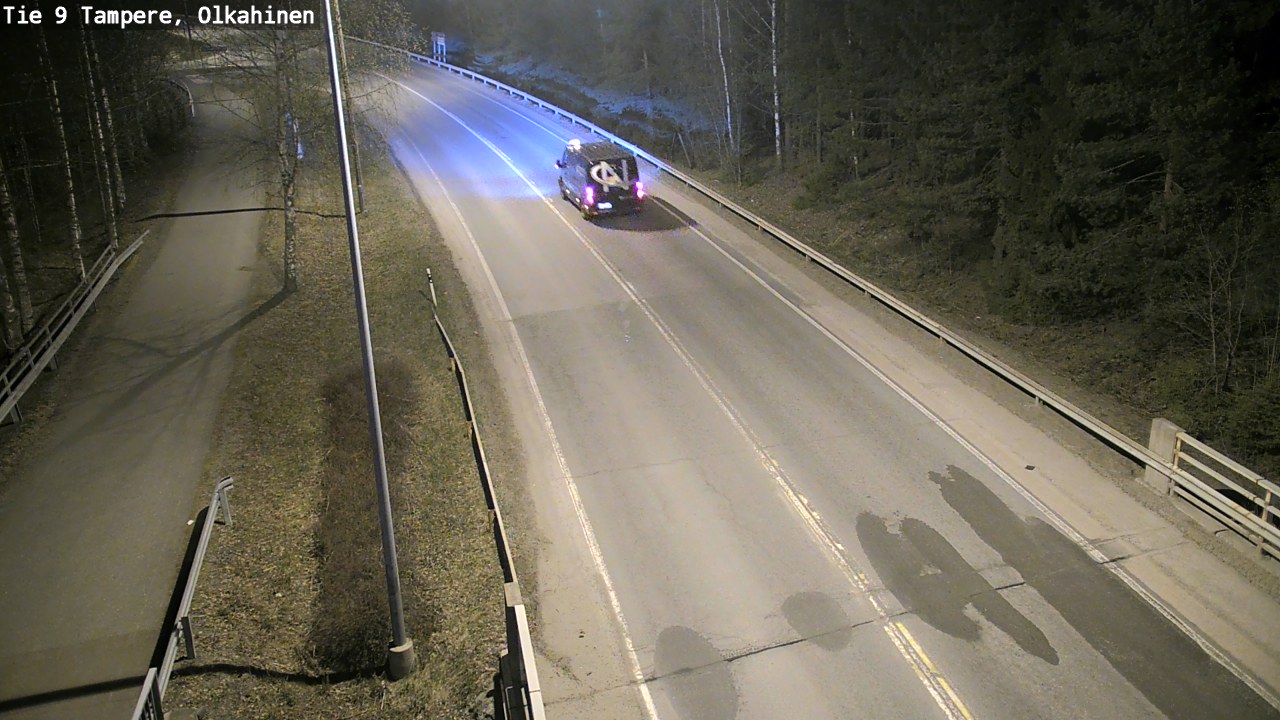 Weather Camera Image Väg 9 Tammerfors, Olkahinen, Tampere, Pirkanmaa