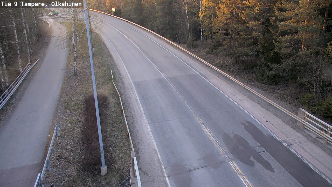 Weather Camera Image Väg 9 Tammerfors, Olkahinen, Tampere, Pirkanmaa