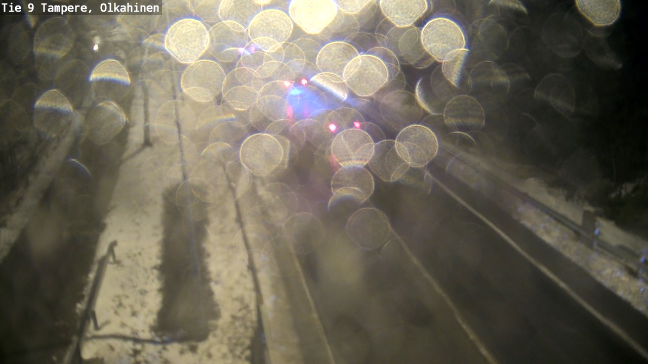 Weather Camera Image Väg 9 Tammerfors, Olkahinen, Tampere, Pirkanmaa