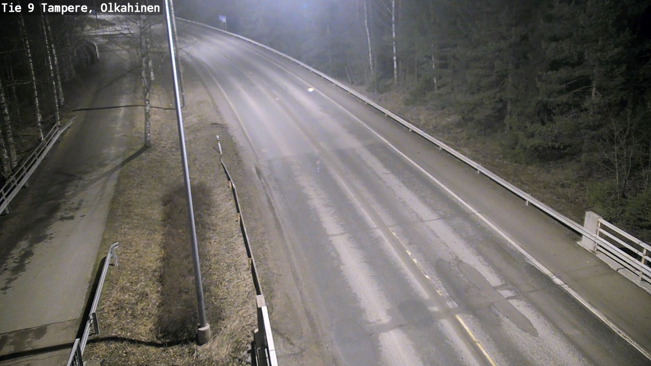 Weather Camera Image Road 9 Tampere, Olkahinen, Tampere, Pirkanmaa