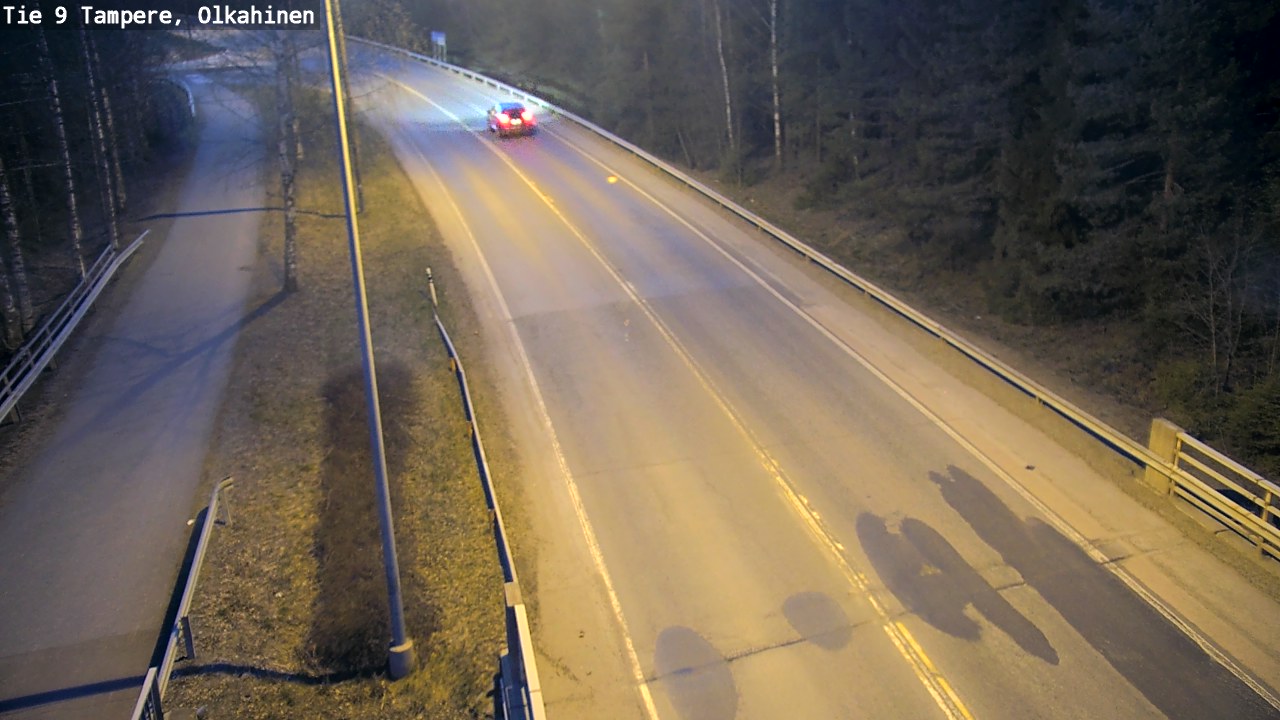 Weather Camera Image Väg 9 Tammerfors, Olkahinen, Tampere, Pirkanmaa