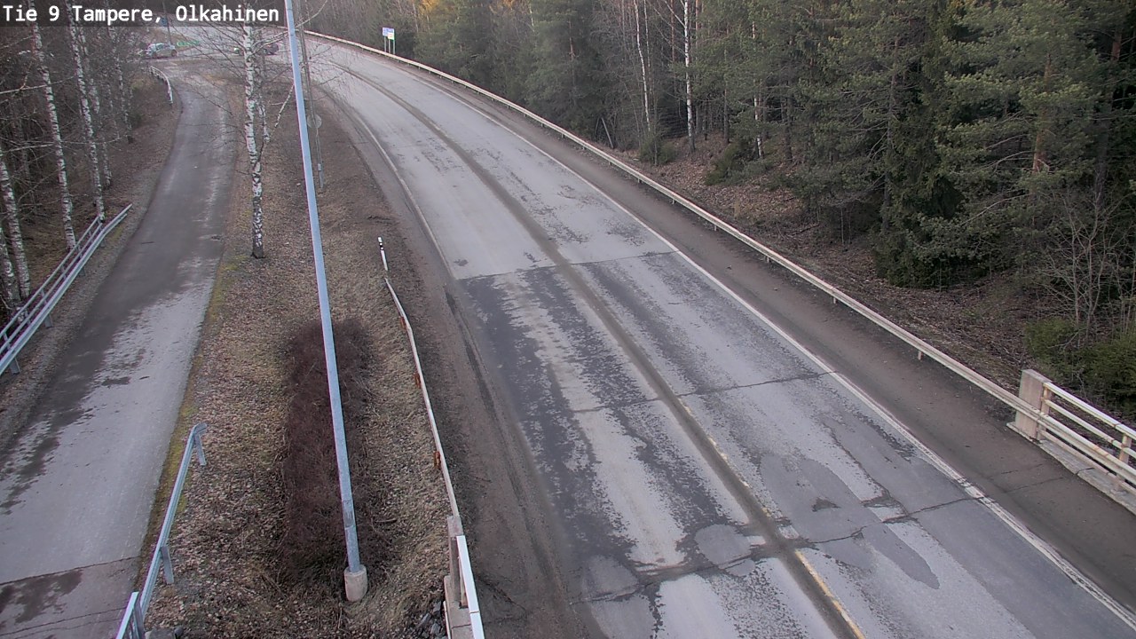 Weather Camera Image Road 9 Tampere, Olkahinen, Tampere, Pirkanmaa