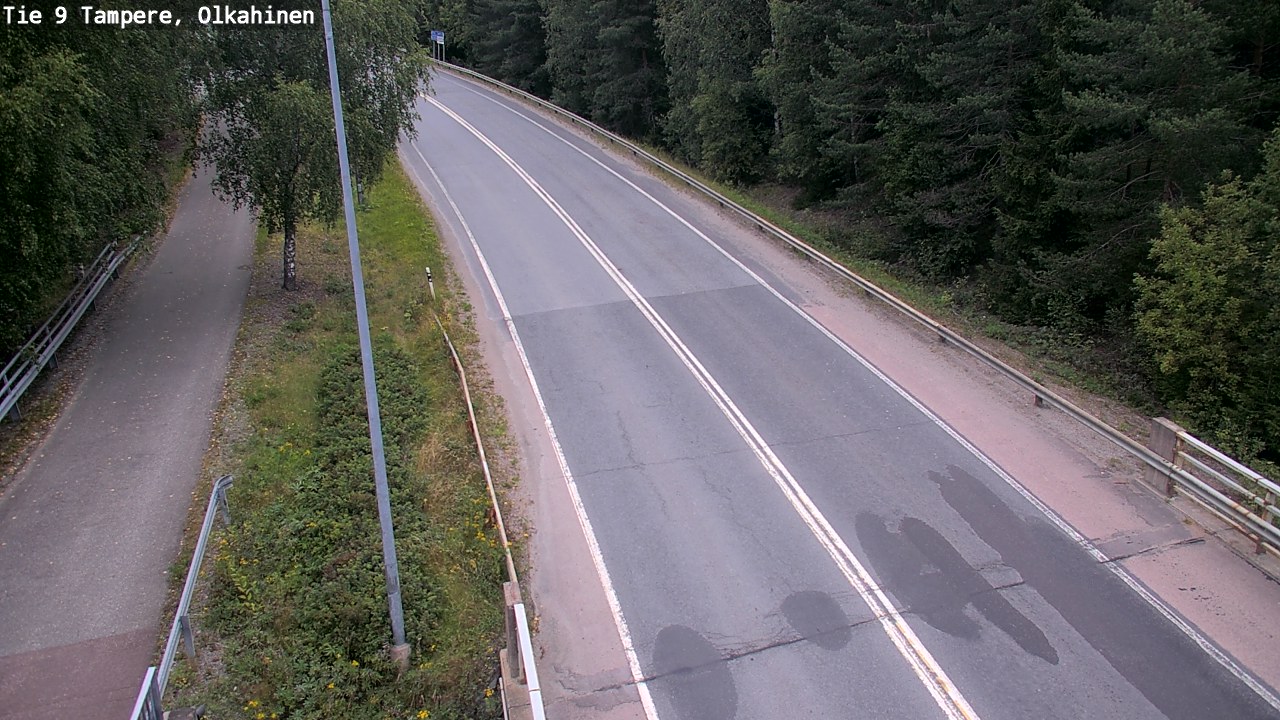 Weather Camera Image Road 9 Tampere, Olkahinen, Tampere, Pirkanmaa