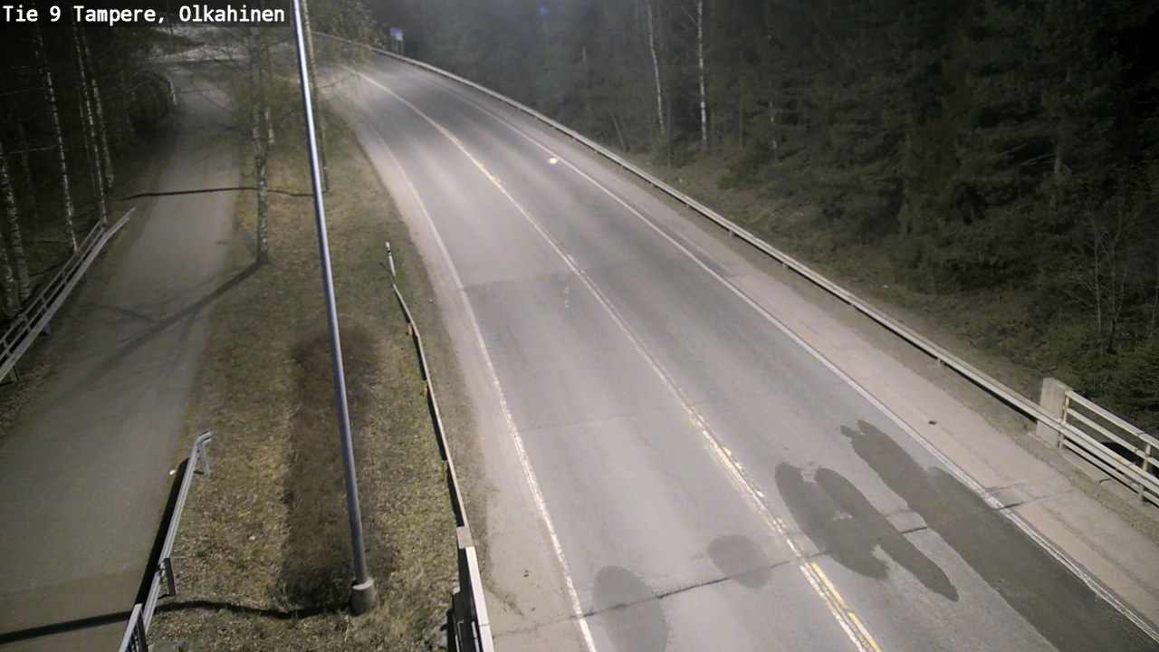 Weather Camera Image Väg 9 Tammerfors, Olkahinen, Tampere, Pirkanmaa