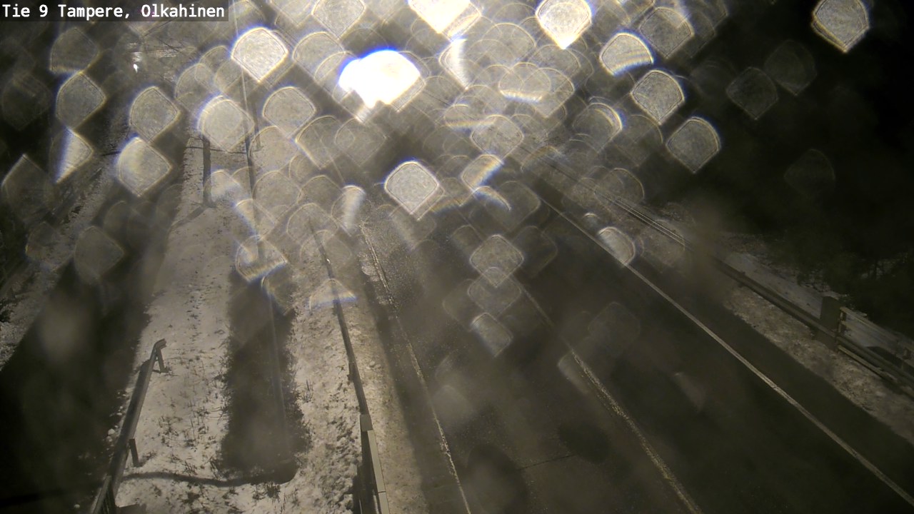 Weather Camera Image Väg 9 Tammerfors, Olkahinen, Tampere, Pirkanmaa