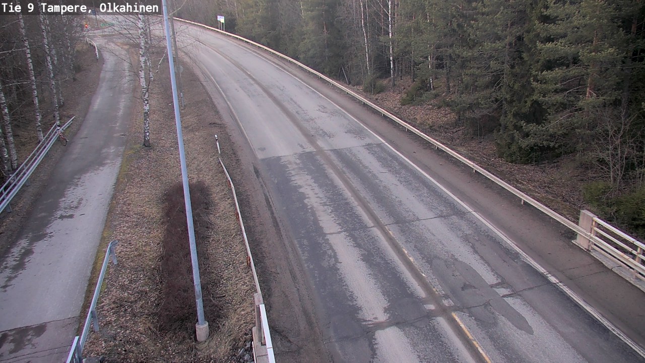 Weather Camera Image Road 9 Tampere, Olkahinen, Tampere, Pirkanmaa