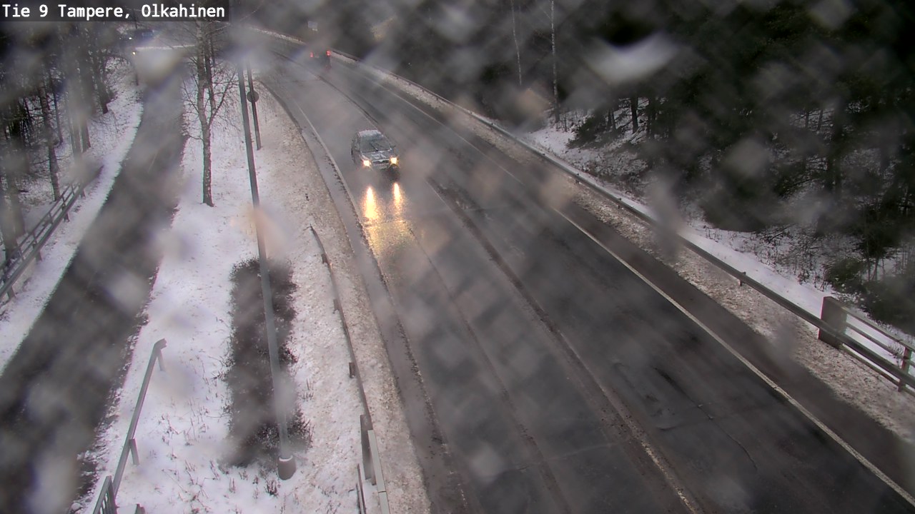 Weather Camera Image Väg 9 Tammerfors, Olkahinen, Tampere, Pirkanmaa