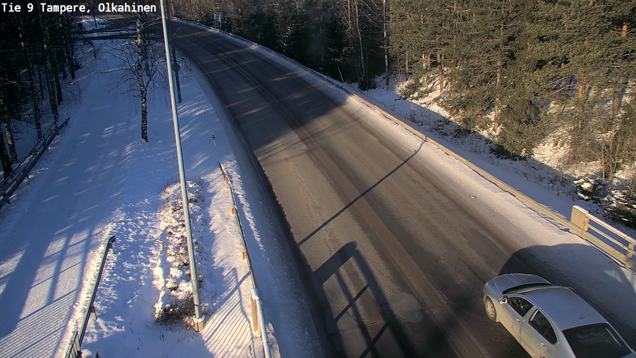 Weather Camera Image Road 9 Tampere, Olkahinen, Tampere, Pirkanmaa